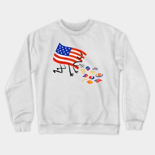 American Sickness Crewneck Sweatshirt